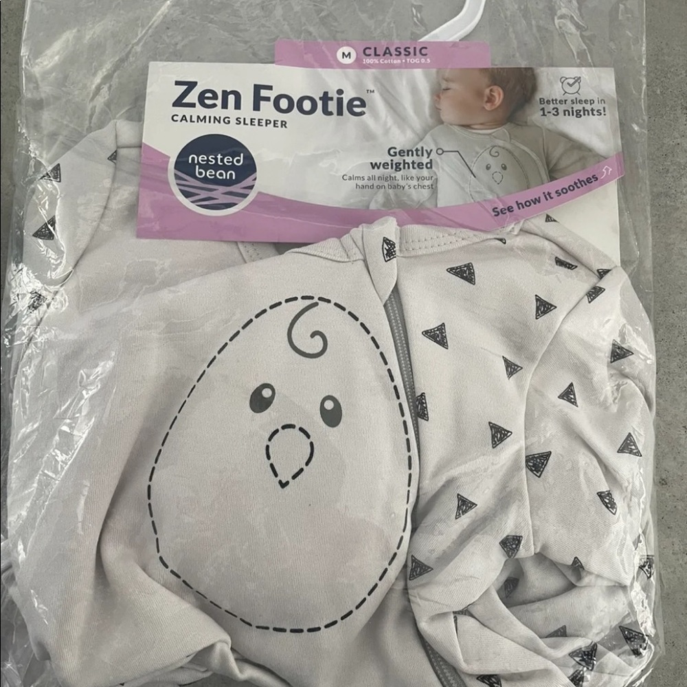 Brand new nested bean footie